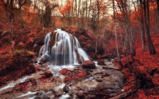 Ускутские водопады в крыму: где находятся, как добраться, фото, описание