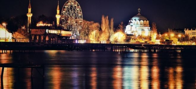 Колесо обозрения на наб. терешковой в евпатории: адрес, фото, высота