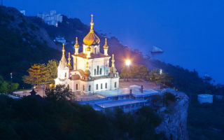 Форосская воскресенская церковь в крыму: фото, адрес, описание