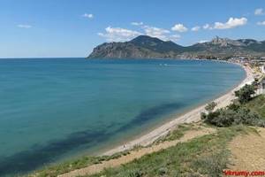 Тихая бухта в Коктебеле (Крым): фото, на карте, пляж, как добраться, описание