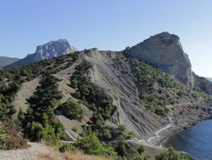 Гора Коба-Кая (Орел) в Новом Свете, Крым: фото и описание