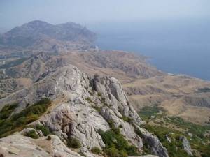 Гора Эчки-Даг в Крыму: фото массива, отзывы, на карте, описание