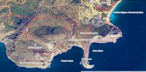 Гора Караул-Оба - Новый Свет (Крым): фото, маршрут, на карте