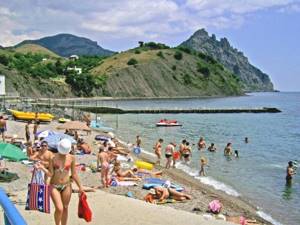 Курортное, Крым – пляжи, набережная поселка. Фото. Отзывы. Карта