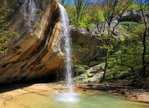 Водопад Козырек в Крыму: как добраться, на карте, фото, описание