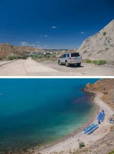 Дикие пляжи в Феодосии – на карте, фото, описания, отзывы
