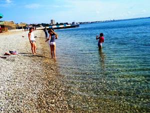 Пляж Камешки (Камушки) в Феодосии, Крым: фото, отзывы, отдых