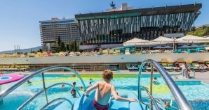 Аквапарк в отеле «Ялта-Интурист»: открытие в 2017 году
