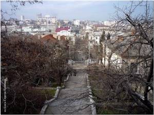 Таврическая лестница в Севастополе: на карте, фото, как добраться