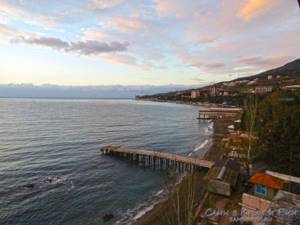 Бухта Чехова в Гурзуфе, Крым: пляж, отель, фото, отзывы