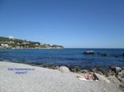 Нудистский пляж Голубые камни в Симеизе, Крым: на карте, фото, описание