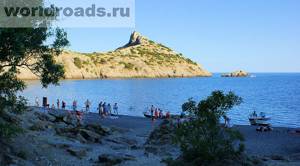 Царский пляж (Новый Свет, Крым): фото, как добраться, отзывы, описание