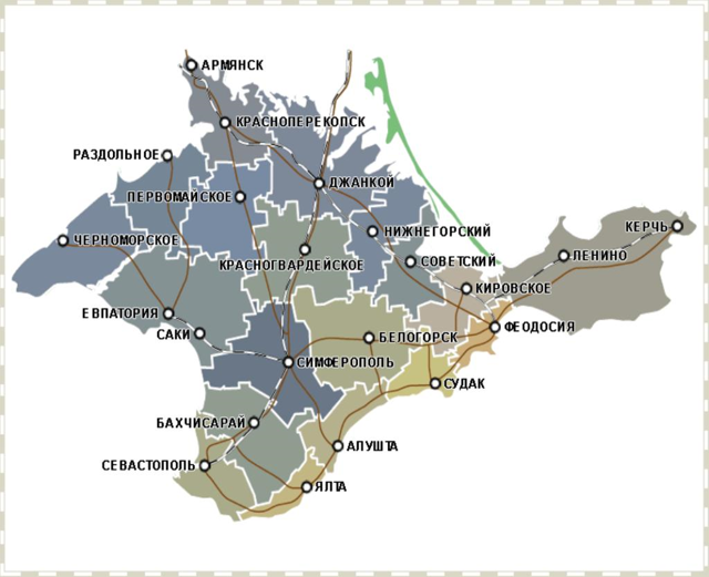 Крайние точки Крыма: на карте полуострова, координаты, фото