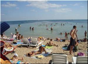 Пляж Лазурный берег (Евпатория): цены, сайт, отзывы, описание