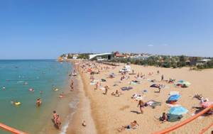 Пляжи Орловки (Севастополь, Крым). Фото. Набережная поселка