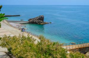 Набережная в Алупке, Крым: фото, пляжи, на карте, планы