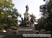 Памятник Э.И. Тотлебену в Севастополе: фото, описание