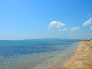 Пляжи Заозерного, Крым, Евпатория. Фото поселка на набережной. Отзывы