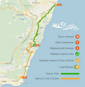 Ялта-марафон 2020 в Крыму: дата, где зарегистрироваться, обзор