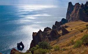 Скала Золотые ворота Коктебеля (Крым): фото, как добраться, описание, легенды