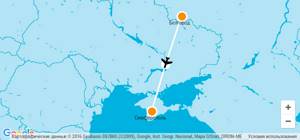 Планируются дополнительные авиарейсы из Белгорода в Крым