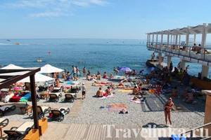 Массандровский пляж в Ялте (Крым): фото, как добраться, описание