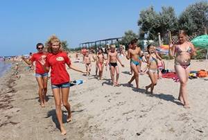 Пляж Супер Аква в Заозерном (Евпатория, Крым): фото, отзывы, описание