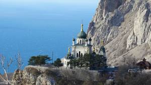 Форосская Воскресенская церковь в Крыму: фото, адрес, описание