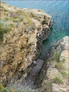 Сырные скалы в Малореченском (Крым): фото, как добраться, описание