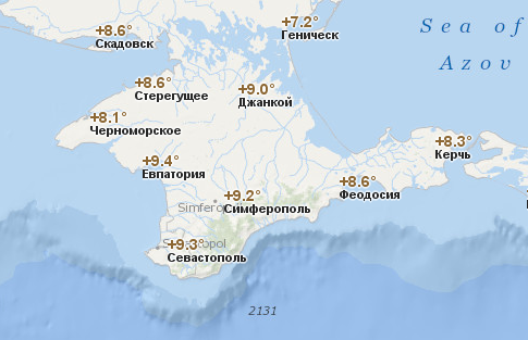 Какая погода в Крыму в марте: в начале, конце месяца, отзывы