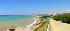 Пляжи Орловки (Севастополь, Крым). Фото. Набережная поселка