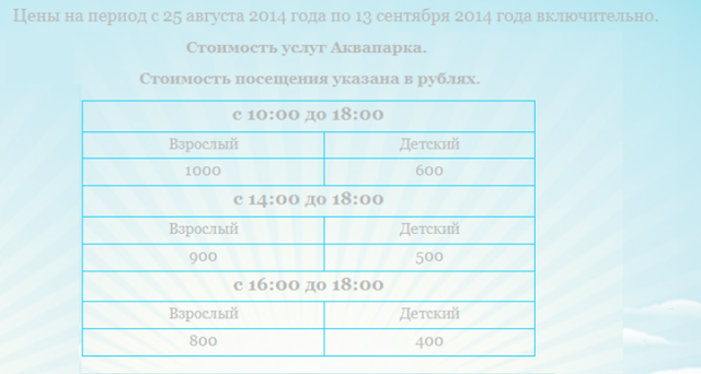 Аквапарк «Коктебель» в Крыму: цены, сайт, отзывы, фото, горки, описание