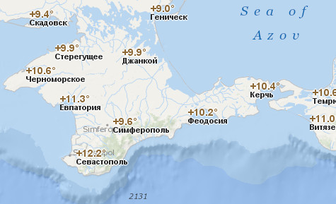 Какая погода в Крыму в ноябре: в начале, в конце, по регионам