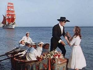 Алые паруса (1961): где снимали фильм с Лановым в Крыму