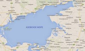 Азовское море: отдых, где находится на карте, глубина, курорты Крыма