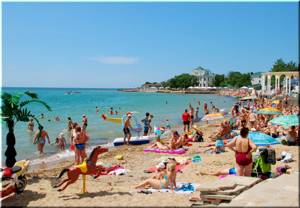 Пляж Лазурный берег (Евпатория): цены, сайт, отзывы, описание