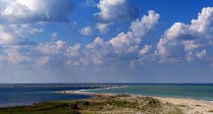 Каркинитский залив на Черном море в Крыму: на карте, фото, описание