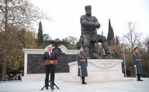 Открытие памятника Александру iii в Крыму 18 ноября 2017 г.